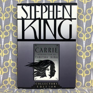 Carrie by Stephen King Paperback Book Collectors Edition horror