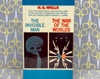 The Invisible Man and War of the Worlds door H.G. Wells Paperback Boek klassieke sciencefiction Vintage