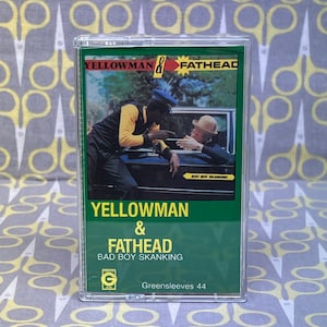 Bad Boy Skanking by Yellowman and Fathead Cassette Tape reggae dancehall ska dub
