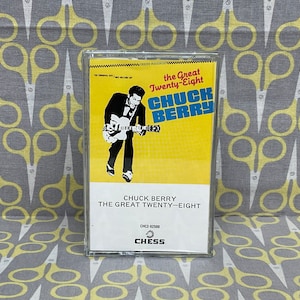 The Great Twenty Eight by Chuck Berry Cassette Tape Vintage Music