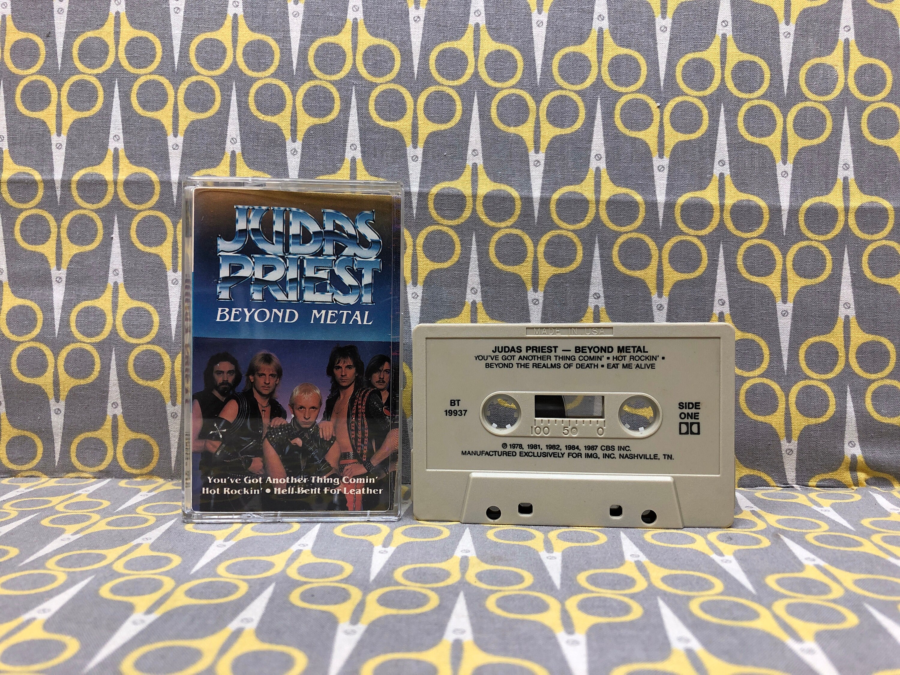 Beyond Metal By Judas Priest Cassette Tape Heavy Metal Etsy