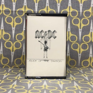 Flick of the Switch von ACDC Kassette Tape Vintage Music
