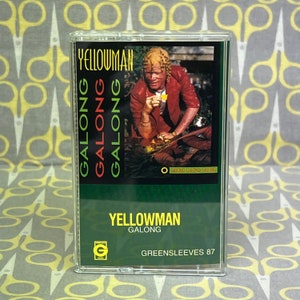 Galong Galong Galong by Yellowman Cassette Tape reggae dancehall ska dub