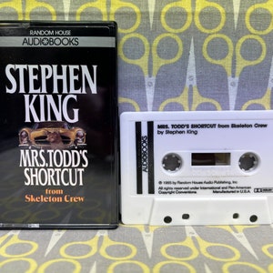 Mrs. Todd's Shortcut by Stephen King read by David Purdham Cassette Tape Audiobook from Skeleton Crew image 3