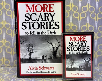 Más historias de miedo para contar en la oscuridad de Alvin Schwartz — Interpretado por George S. Irving (audiolibro en casete con caja de papel)