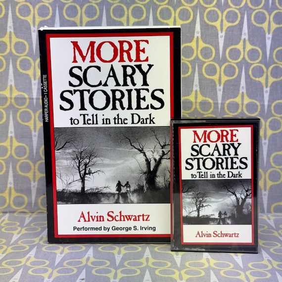 More Scary Stories to Tell in the Dark by Alvin Schwartz — Performed by George S. Irving (Cassette Audiobook with Paper Box)