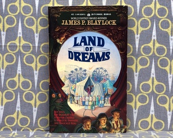 Land of Dreams by James P. Blaylock paperback book vintage