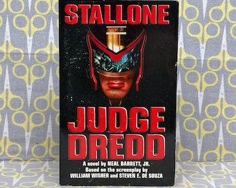 Judge Dredd by Neal Barrett Jr. — 1995 Movie Novelization Paperback Book