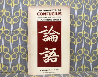 The ANALECTS of CONFUCIUS by Confucius Deluxe Compact Hardcover