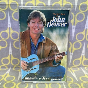Lo mejor de John Denver Cassette Tape Música vintage