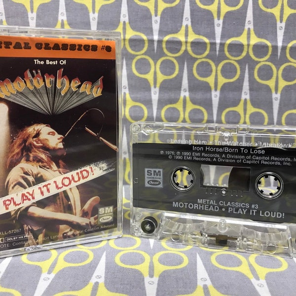 The Best of Motorhead by Motorhead Cassette Tape Heavy Metal
