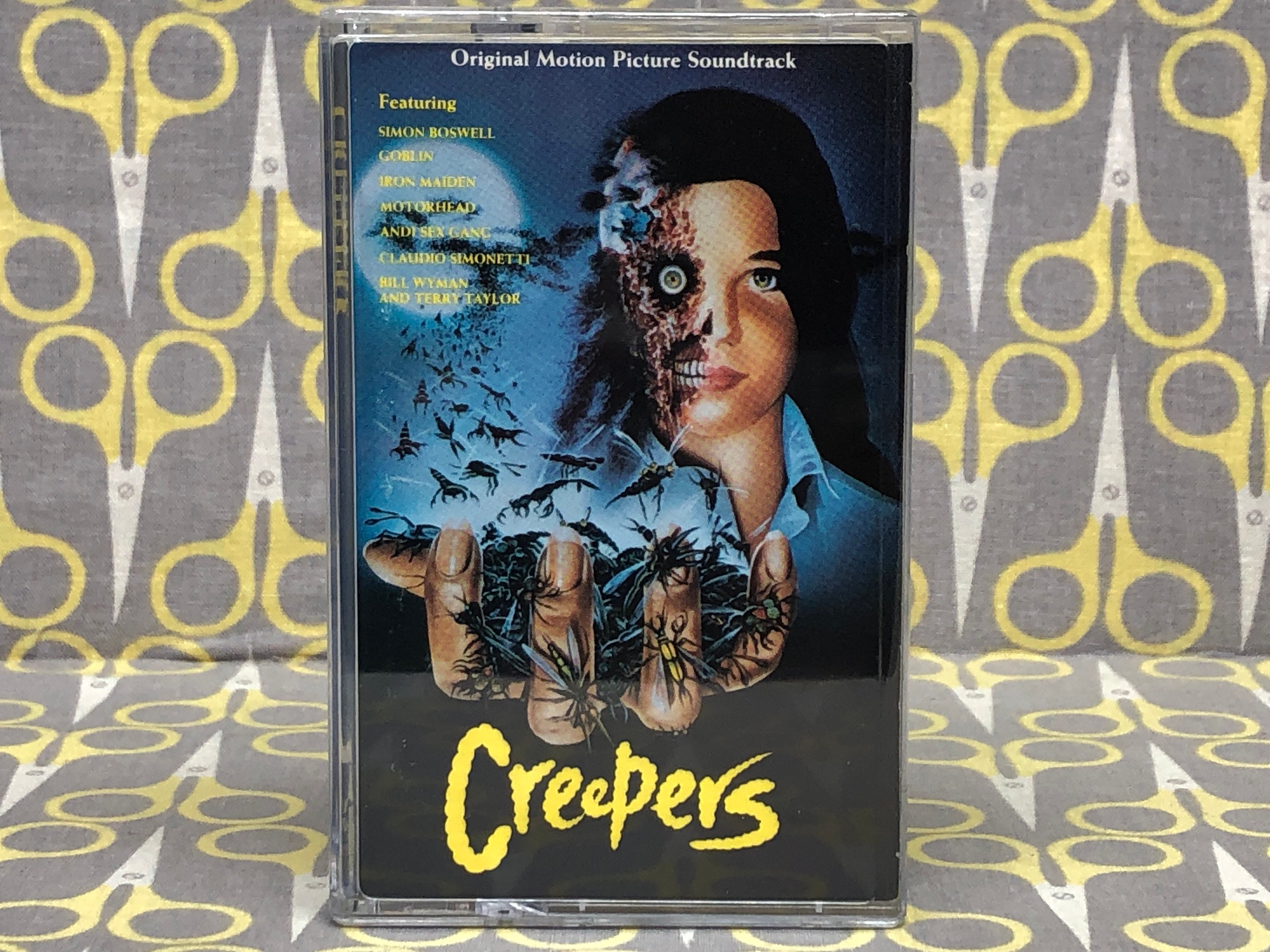 Creepers Original Motion Picture Soundtrack Goblin Iron Maiden Cassette