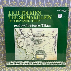 Sealed The Silmarillion Of Beren And Luthien by JRR Tolkien read by Christopher Tolkien Vinyl Record Album LP