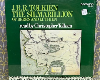 Sealed The Silmarillion Of Beren And Luthien by JRR Tolkien read by Christopher Tolkien Vinyl Record Album LP