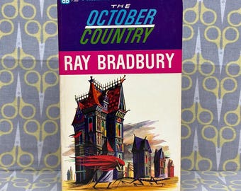The October Country by Ray Bradbury — 1962 Ballantine Paperback Book