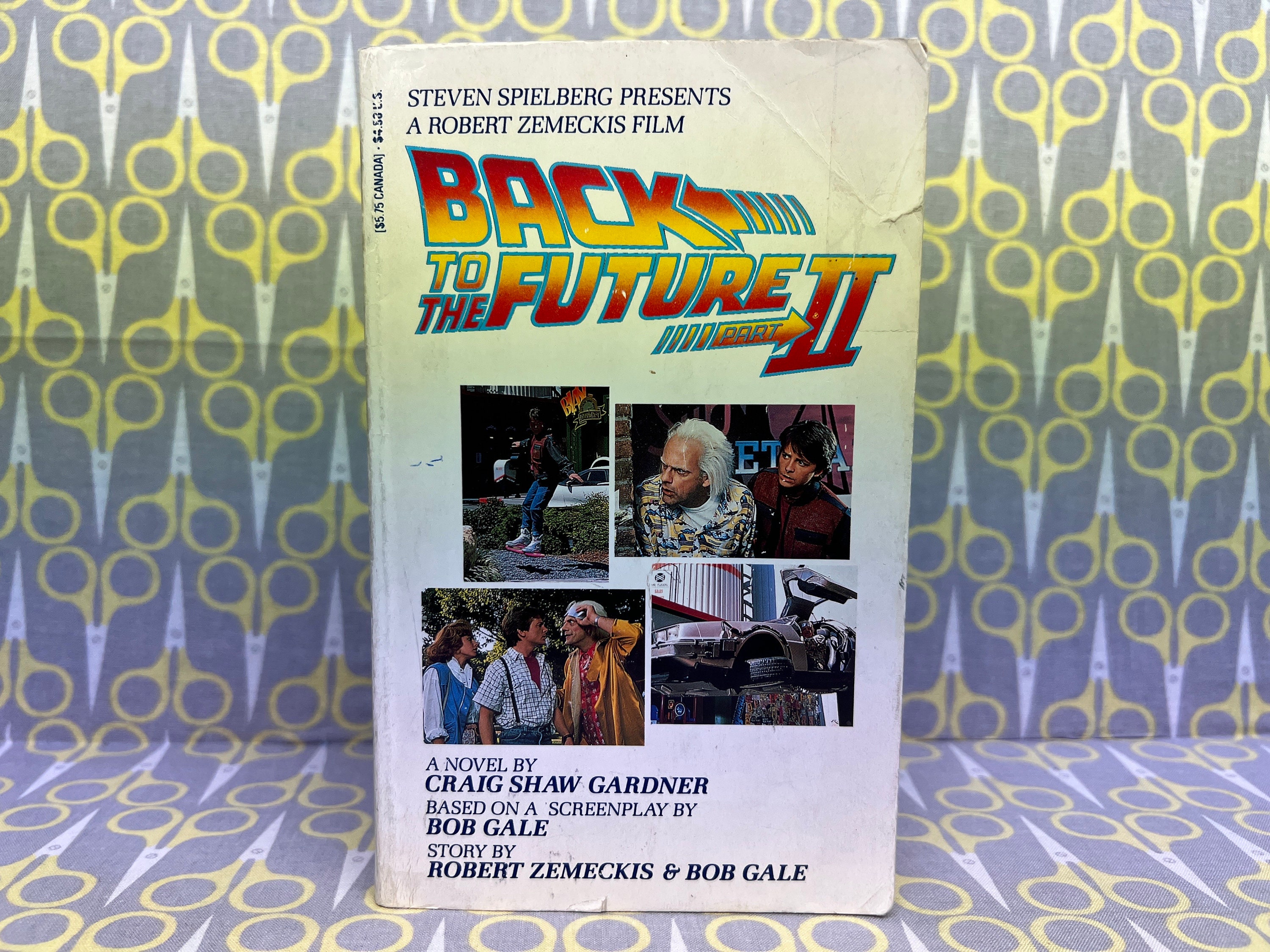 Back to the Future Part 2 by Craig Shaw Gardner Paperback Book pic picture