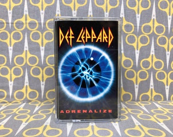 Adrenalize by Def Leppard Cassette Tape Vintage Music