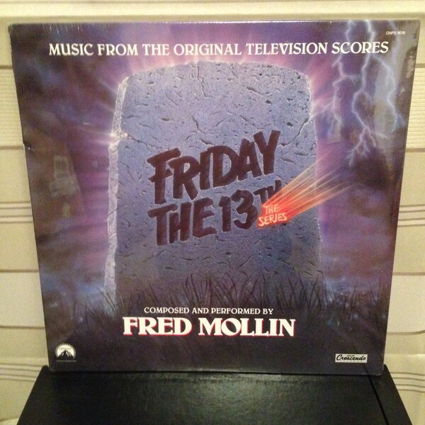 Sealed Rare Vinyl Record LP Friday the 13th The Television Series Soundtrack Jason Voorhees Kane Hodder