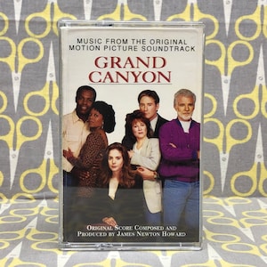 Grand Canyon Music From the Original Motion Picture Soundtrack by James Newton Howard Cassette Tape Vintage Music Movie