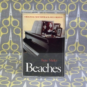 Beaches Original Soundtrack Recording Cassette Tape Vintage Music Movie Soundtrack