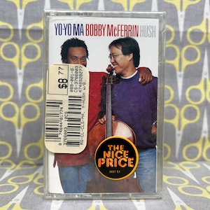 Sealed Hush by Yo-Yo Ma and Bobby McFerrin Cassette Tape Vintage Music