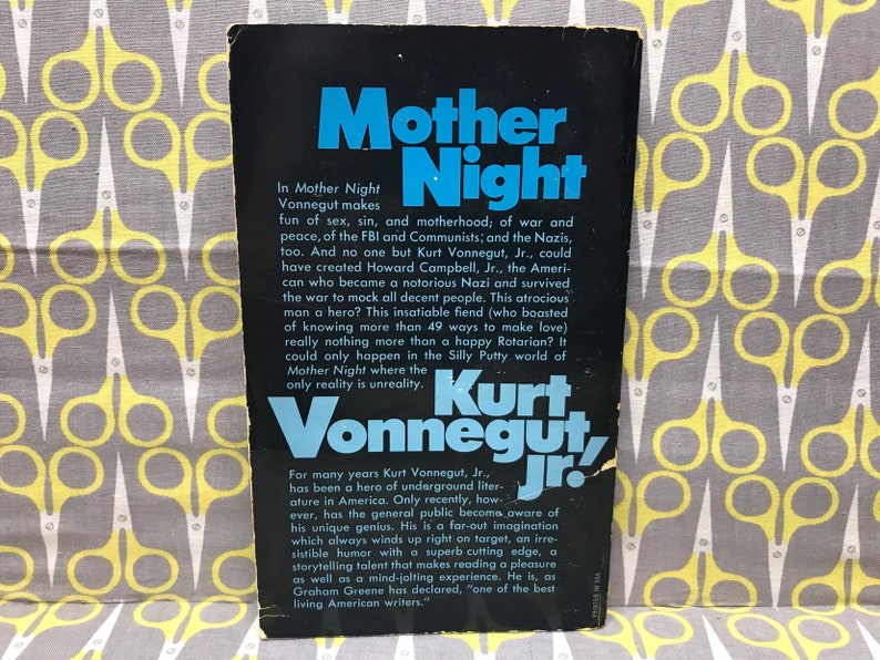 mother night book mother night book