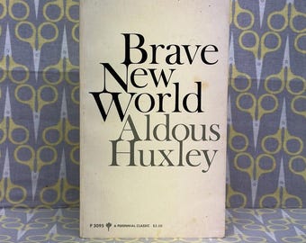 Brave New World by Aldous Huxley — Vintage Perennial Library Paperback Book