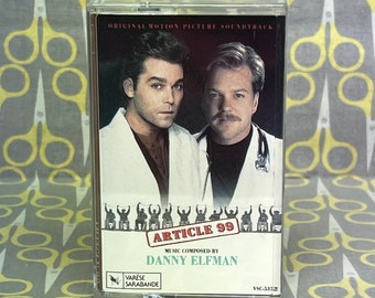 Article 99 Original Motion Picture Soundtrack by Danny Elfman Cassette Tape Vintage Music Movie Soundtrack