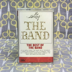 The Best of the Band by The Band Vintage Cassette Tape rock