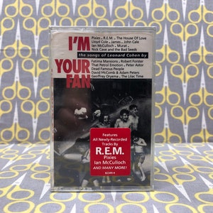 I&#39;m Your Fan Songs of Leonard Cohen Cassette Tape rock Various Artists Sealed