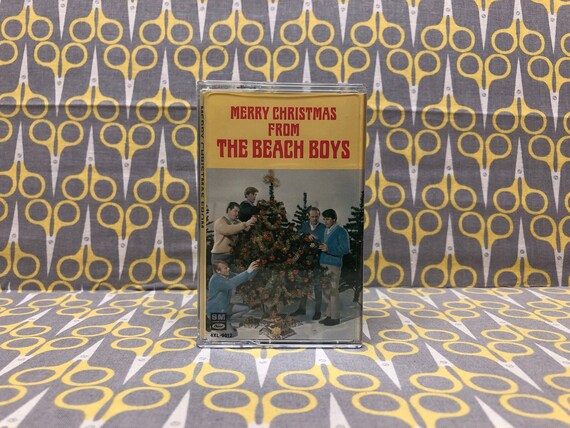 Merry Christmas from The Beach Boys Cassette Tape Christmas Holiday