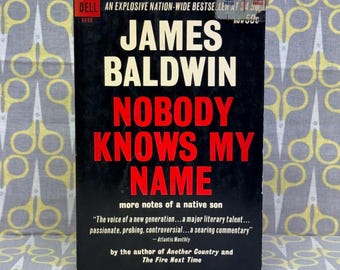 Nobody Knows My Name by James Baldwin — Vintage 1963 Dell Paperback