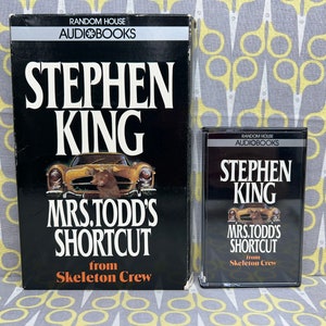 Mrs. Todd's Shortcut by Stephen King read by David Purdham Cassette Tape Audiobook from Skeleton Crew image 1