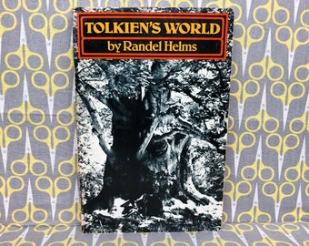 Tolkien's World by Randel Helms paperback book vintage