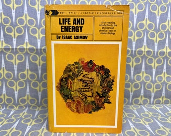 Life And Energy by Isaac Asimov paperback book vintage