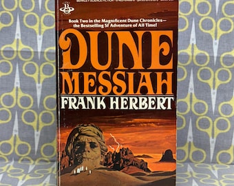Dune Messiah door Frank Herbert Paperback Boek Sciencefiction Klassiek Vintage