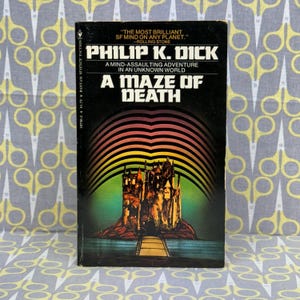 A Maze of Death by Philip K Dick paperback book vintage