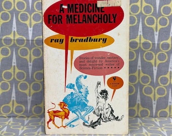 A Medicine for Melancholy by Ray Bradbury — 1963 Bantam Paperback Book