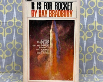 R is for Rocket by Ray Bradbury - Etsy