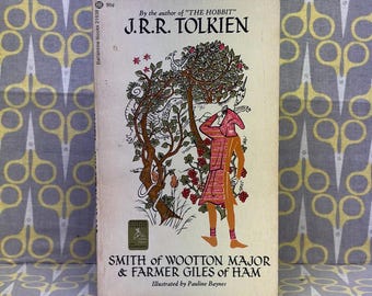 Smith of Wootton Major & Farmer Giles of Ham by J.R.R. Tolkien — 1973 Ballantine Paperback Book