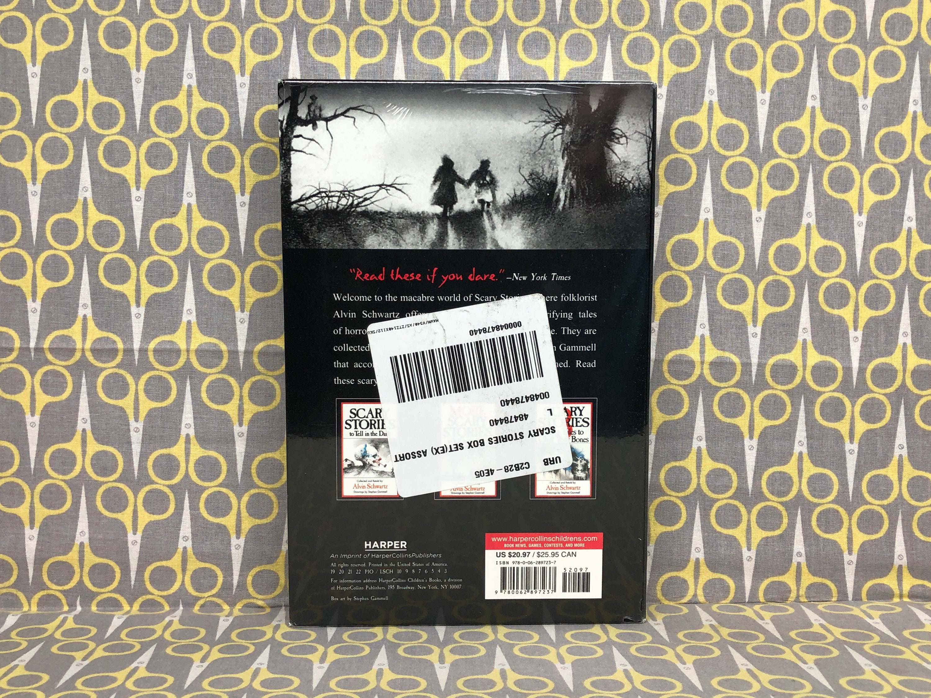 Sealed Scary Stories to Tell in the Dark Boxed Set by Alvin - Etsy