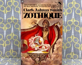 Zothique de Clark Ashton Smith, libro de bolsillo vintage