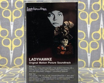 Ladyhawke — Original Motion Picture Soundtrack by Andrew Powell & The Philharmonia Orchestra — Cassette Tape