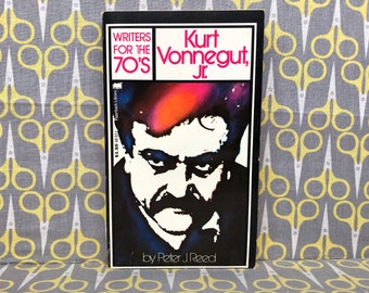 Kurt Vonnegut Jr Writers for the Seventies by Peter J Reed paperback book vintage