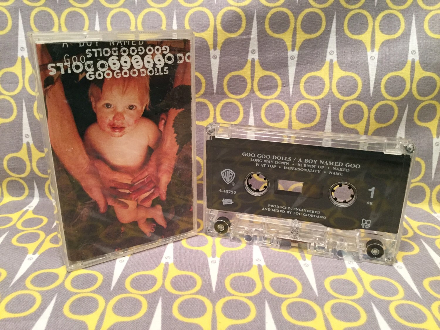 A Boy Named Goo by The Goo Goo Dolls Cassette Tape rock Etsy