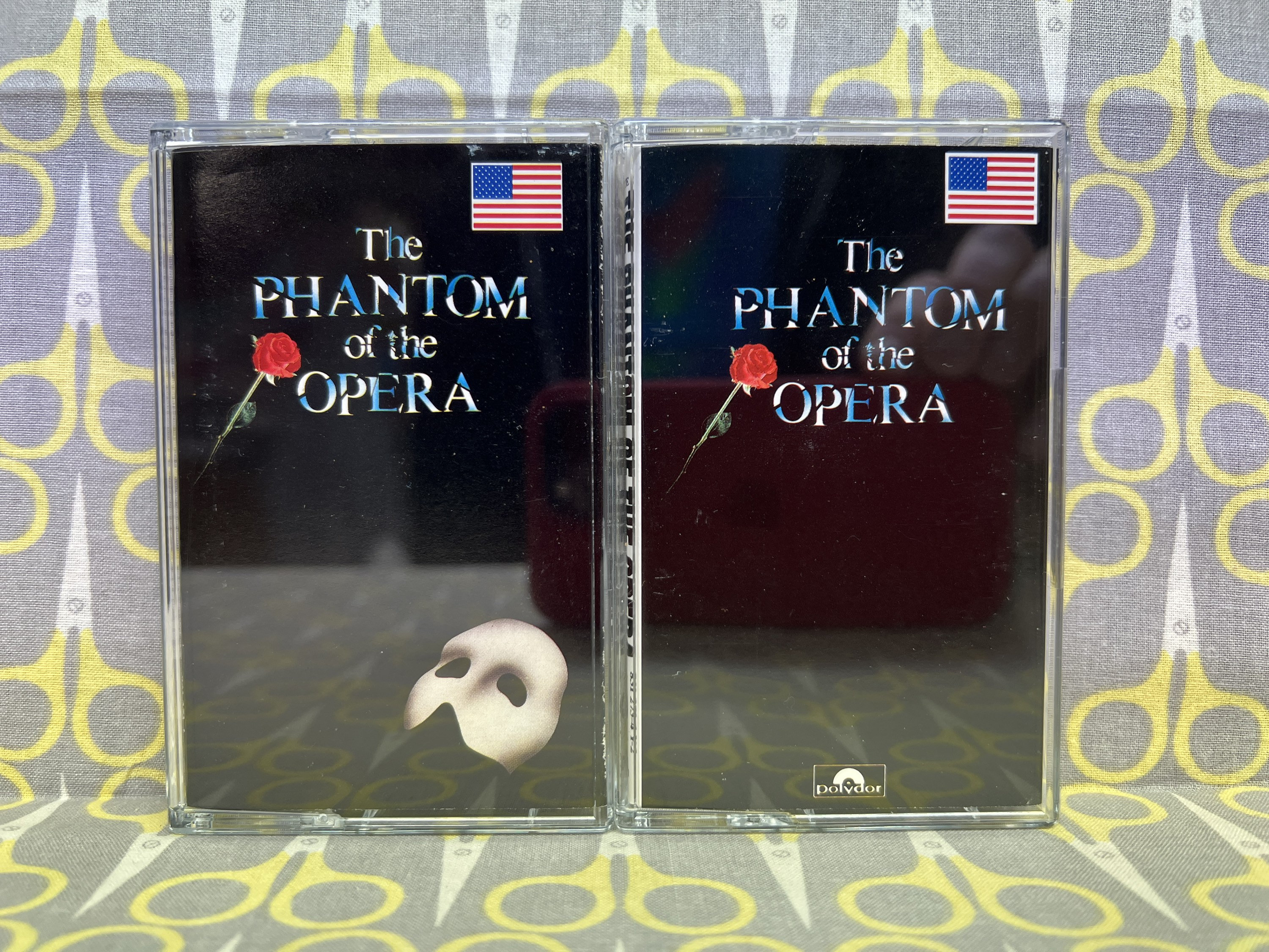 The Phantom of the Opera Original Cast door Andrew Lloyd Webber Cassette  Tape Double Album Soundtrack 1987 - Etsy België, image size:3000x2250