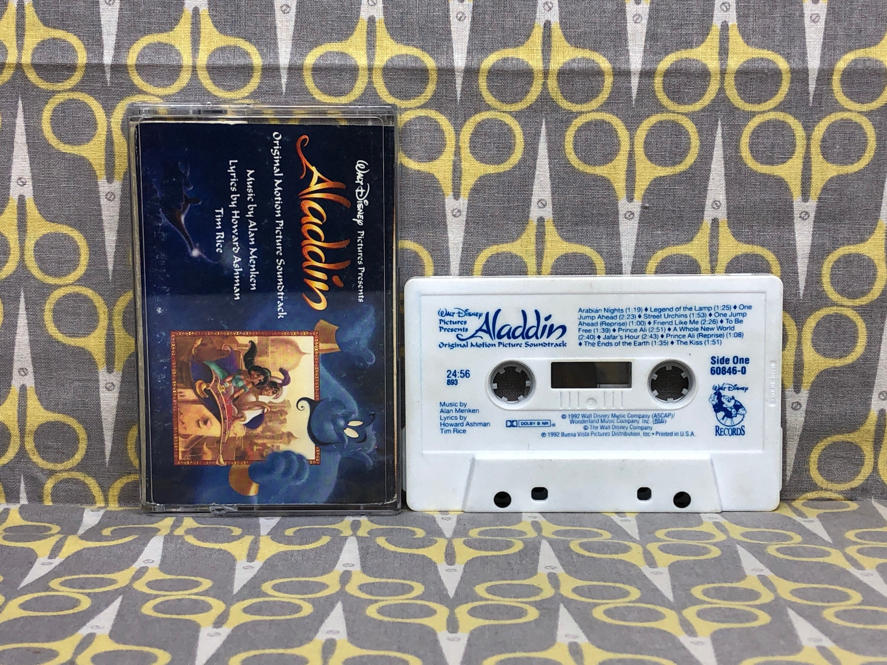 Aladdin Original Motion Picture Soundtrack By Alan Menken Etsy Australia