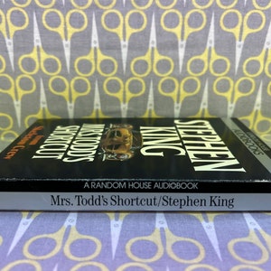 Mrs. Todd's Shortcut by Stephen King read by David Purdham Cassette Tape Audiobook from Skeleton Crew image 9