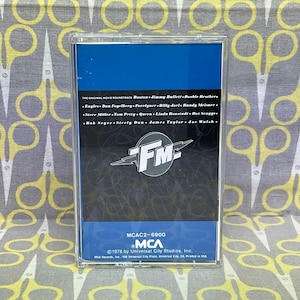 FM Original Movie Soundtrack Cassette Tape Vintage Music Movie Soundtrack