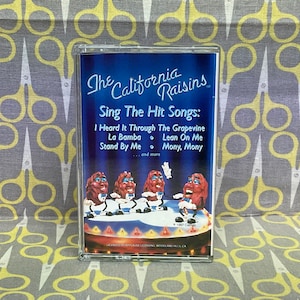 Singen Sie die Hits von The California Raisins Cassette Tape Vintage Music